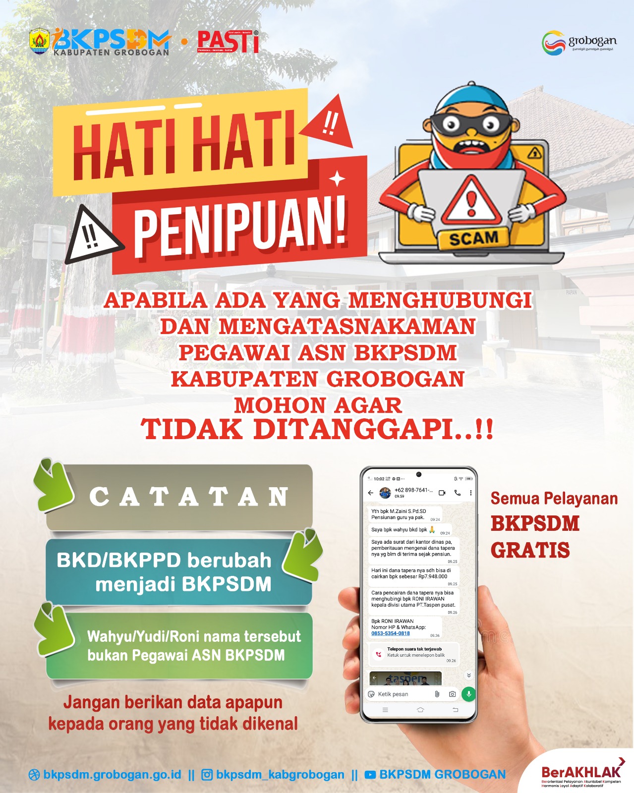 Waspada Penipuan