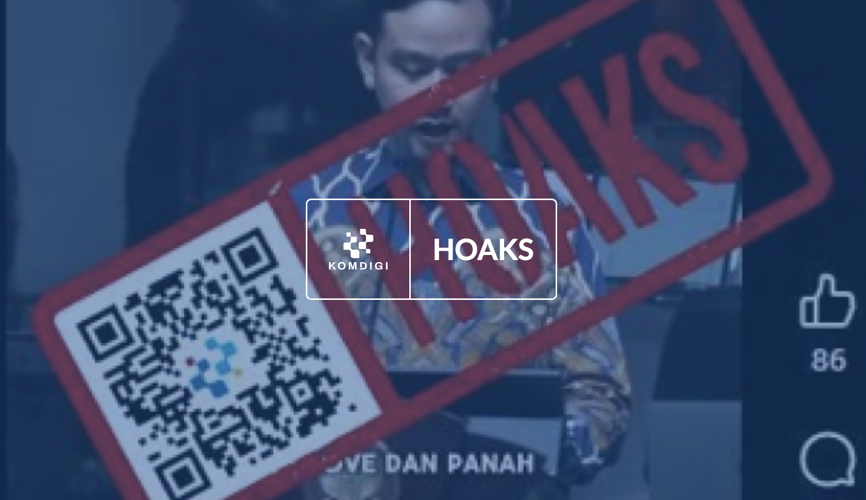 [HOAKS] Gibran Rakabuming Raka Membagikan Bansos Rp55 Juta di Media Sosial