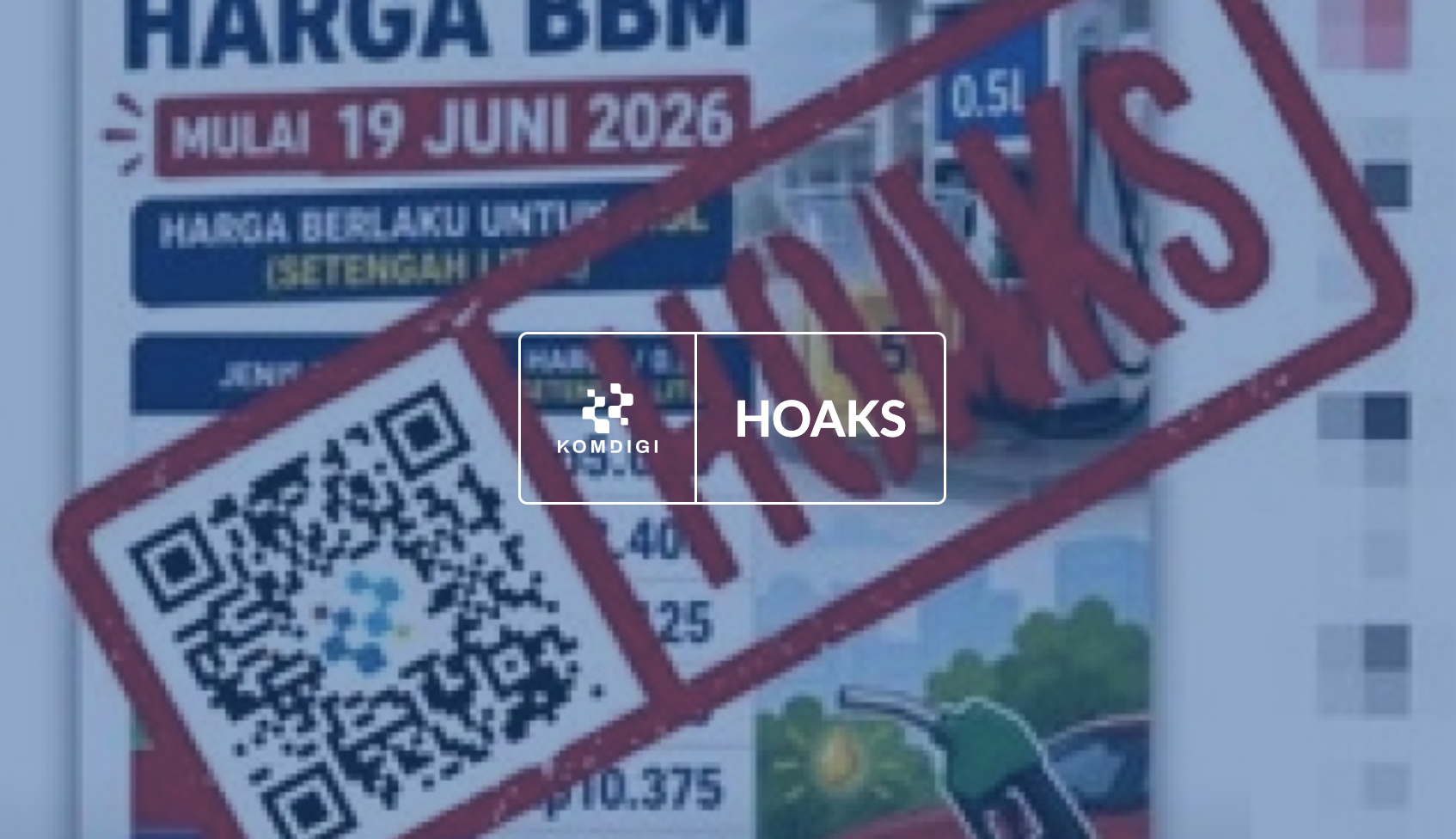 [HOAKS] Penurunan Harga BBM Pertamina Menjadi Rp5.000 Untuk Pertalite Dan Rp2.500 Untuk Solar