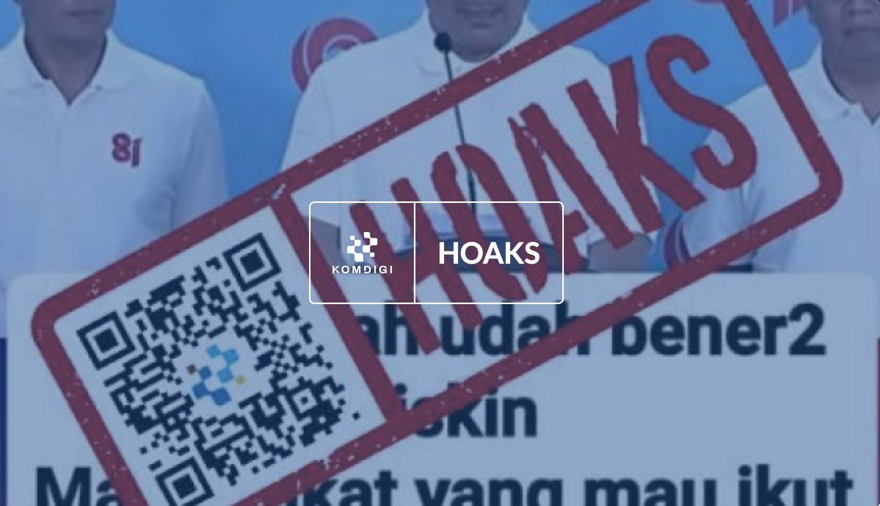 [HOAKS] Pendaftaran Upacara HUT ke-81 RI di Istana Negara Wajib Bayar