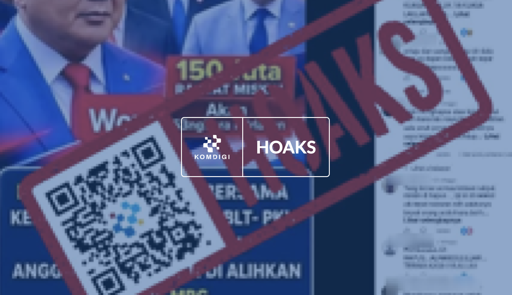 [HOAKS] Pemerintah Resmi Hapus Bansos dan BPJS Demi Biayai MBG