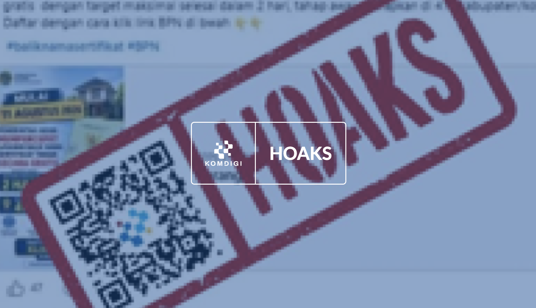 [HOAKS] Tautan Pendaftaran Layanan Balik Nama Sertifikat Tanah Gratis