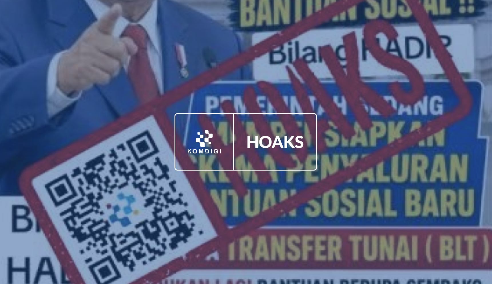 [HOAKS] Bansos Senilai Rp5,4 Juta dengan Berkomentar di Facebook