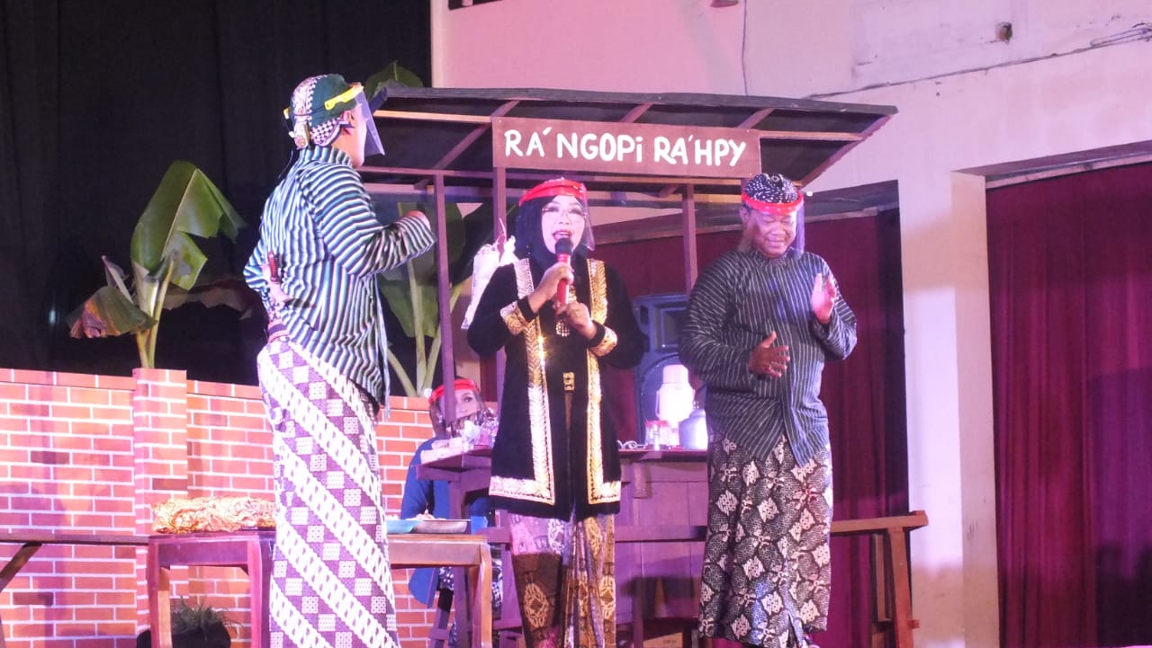 Bermain Ketoprak Bupati Grobogan Sampaikan Pesan Ajakan Toleransi