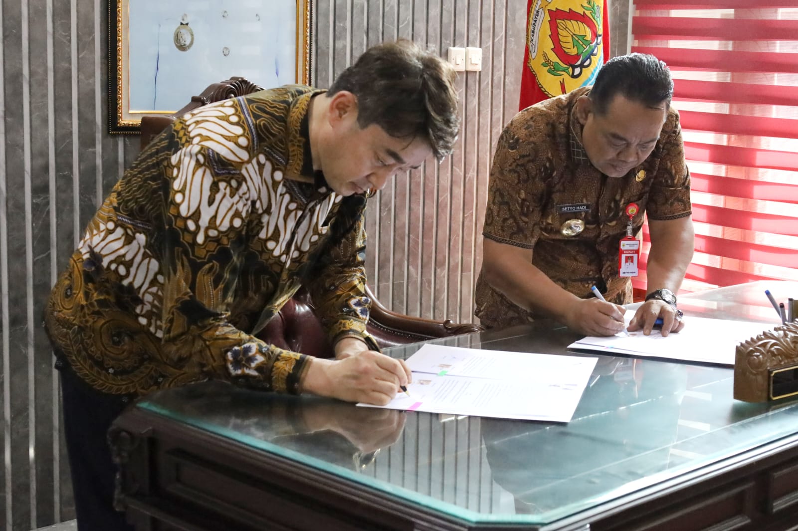 Pemkab Grobogan Jajaki Program Keselamatan Lalu Lintas dan Layanan Publik Berbasis Sistem Terintegrasi