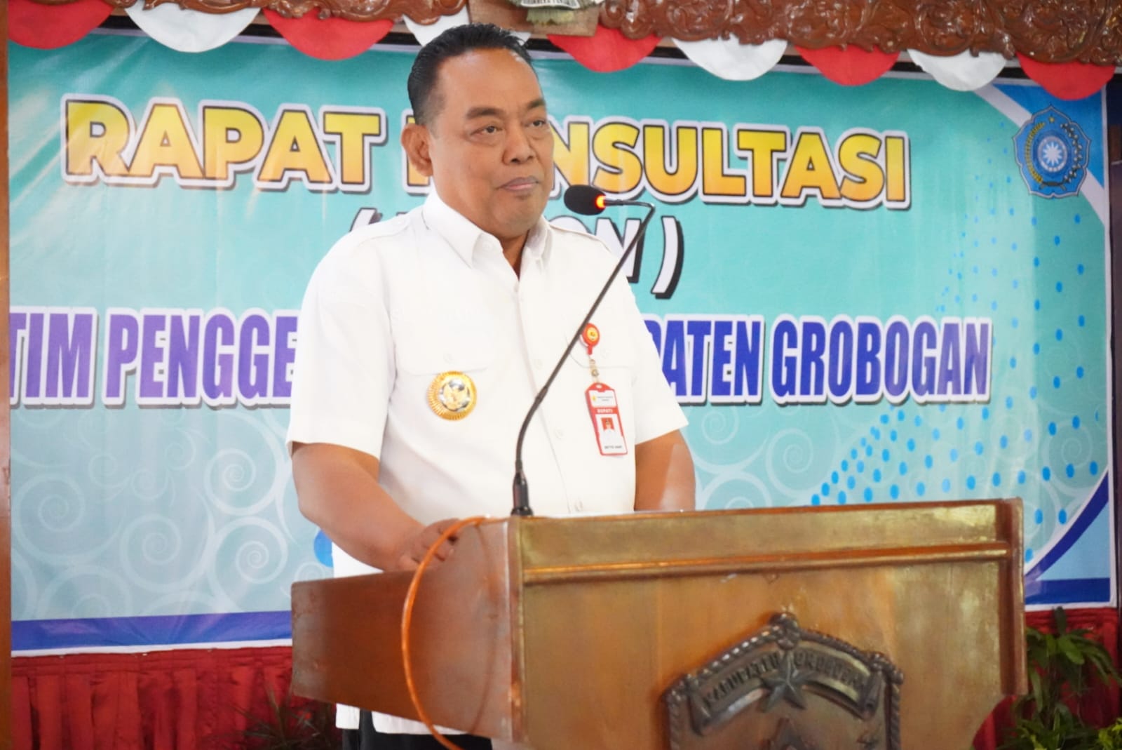 Perkuat Sinergi Program, Bupati Setyo Hadi Buka Rakon TP PKK Kabupaten Grobogan
