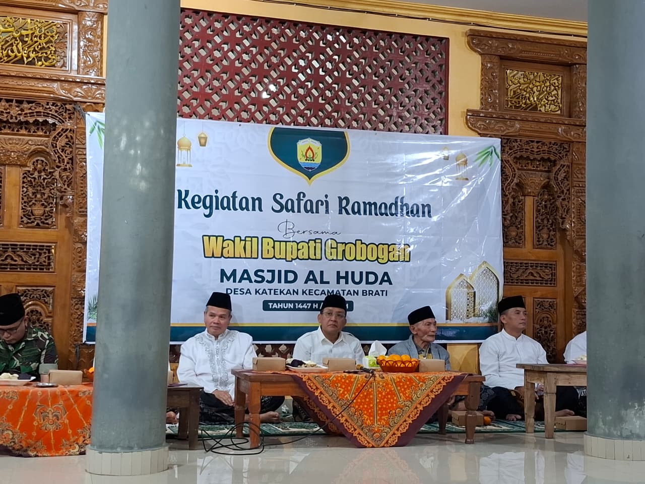 Wakil Bupati Grobogan Serap Aspirasi Warga Brati dalam Safari Ramadhan 1447 H