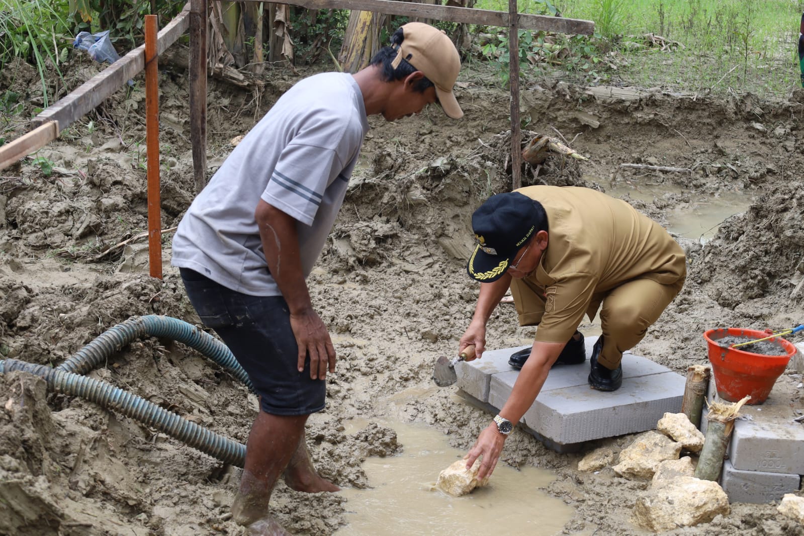 Jembatan Garuda di Sungai Lusi Mulai Dibangun, Perkuat Akses dan Keselamatan Warga Kedungrejo