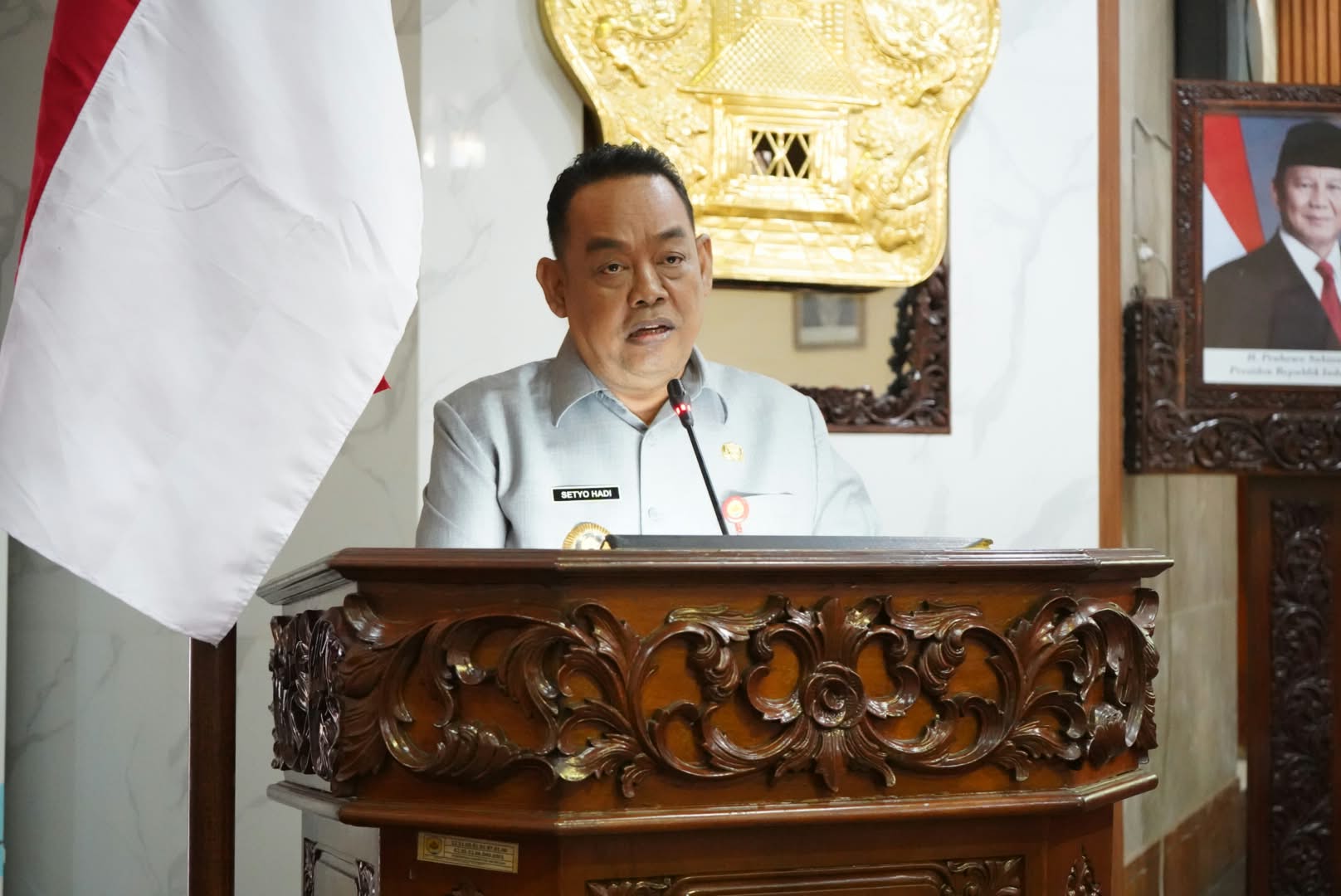 Setyo Hadi Tegaskan Komitmen Membangun Grobogan Lewat Penyertaan Modal BUMD