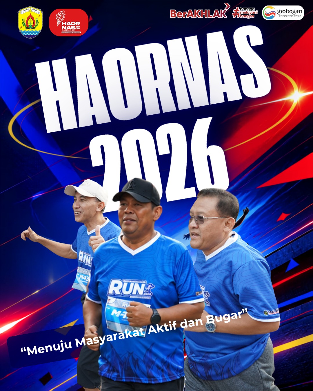 Peringati HAORNAS 2026, Kabupaten Grobogan Dorong Pola Hidup Sehat